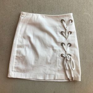 Alpha | Omega Lace-Up Skirt